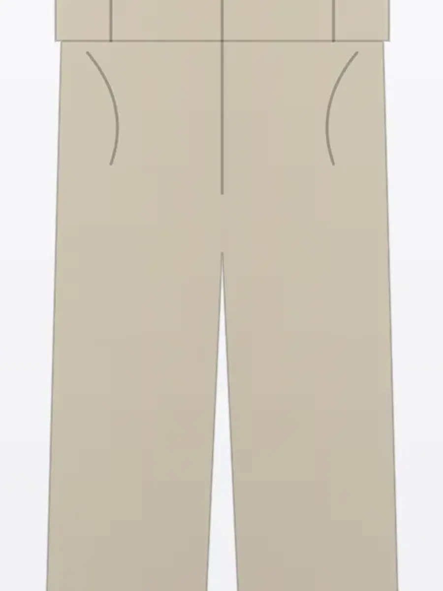 Örnek görsel — Gabardin Chino Pantolon, Taş, kumaş detayı